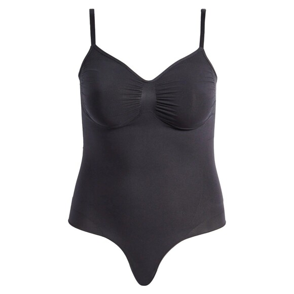 SKIMS Other - Skims Sz Large Black Seamless Sculpt Brief Bodysuit Shapewear Slimming